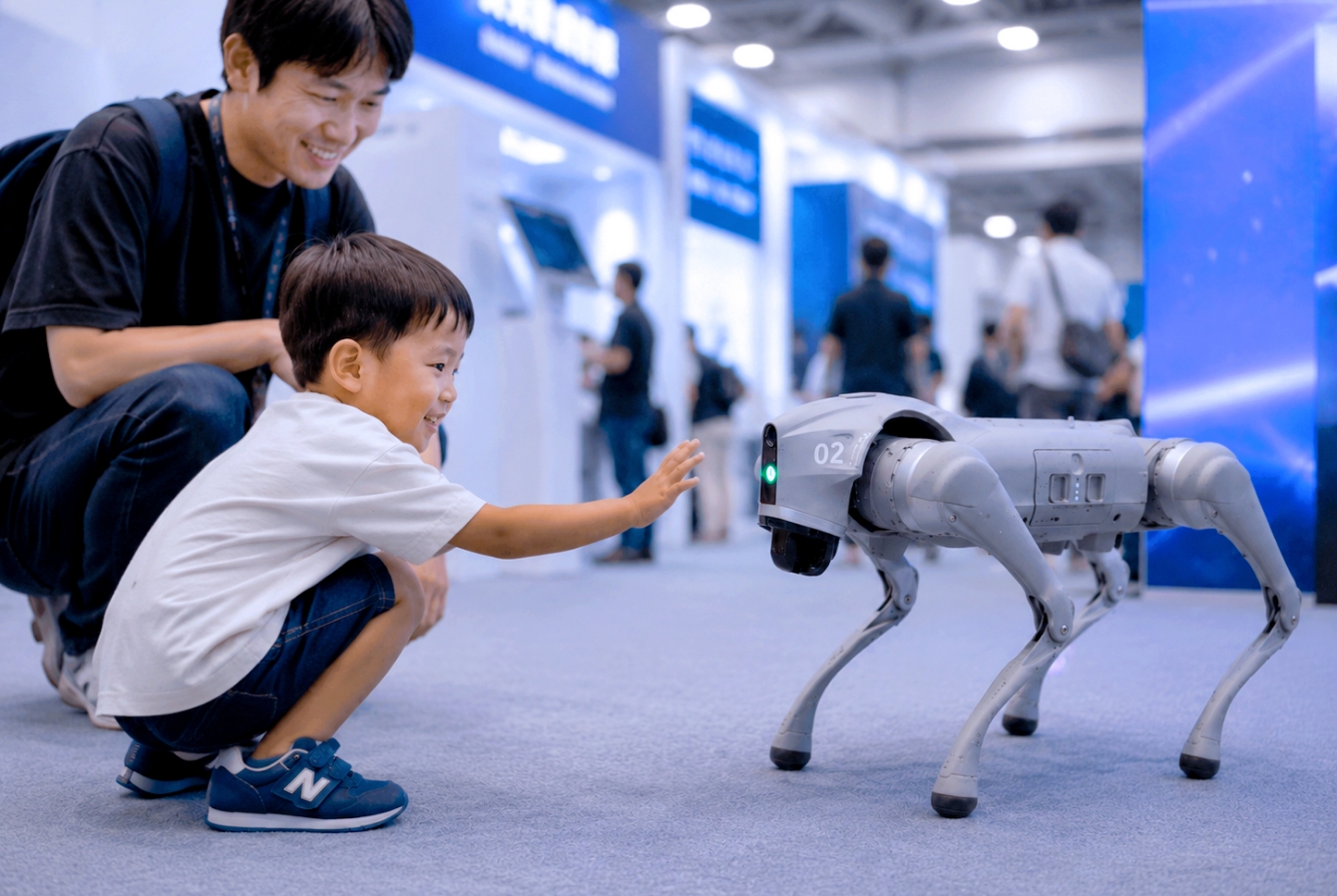 ロボットエンタメ - 企業ブースでの体験