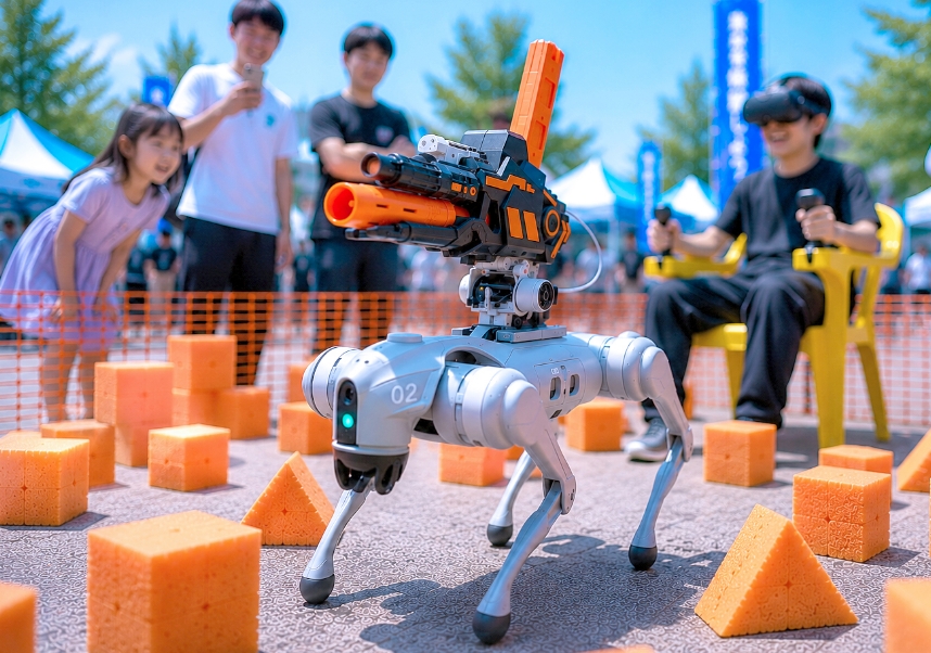 ロボットエンタメ活用シーン - 屋外イベントでの集客
